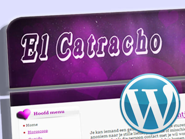 El Catracho website ontwikkeling WordPress SEO optimalisatie