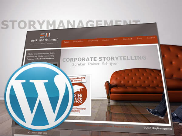 Erik Mathlener storymanagement WordPress responsive blog zoekmachine optimalisatie