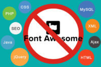 Font Awesome is slecht voor page speed