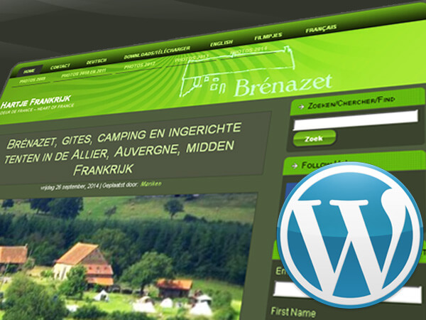 WordPress website ontwikkeling SEO Brenazet